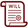A document with WILL written on the top